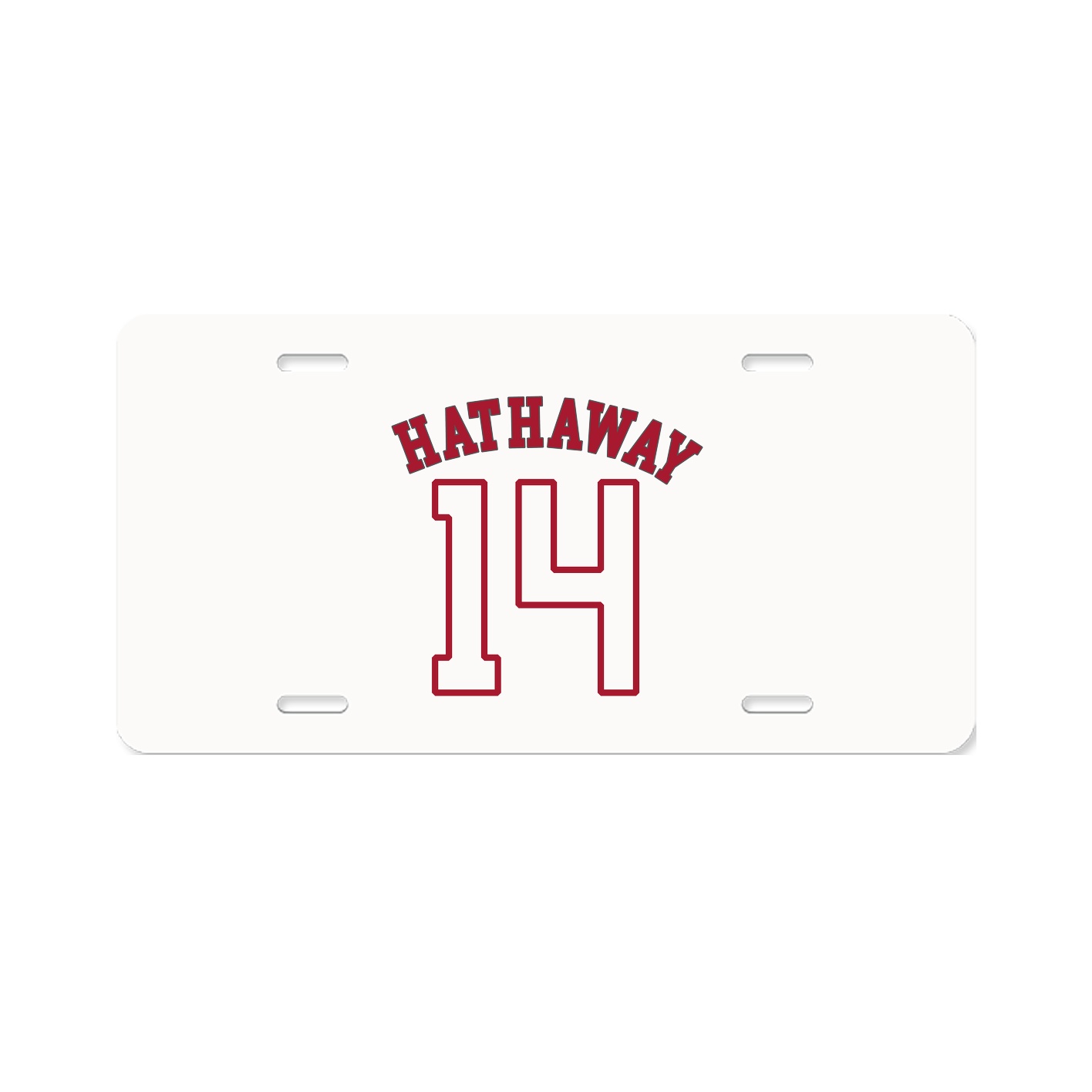 License Plate — Shirsey Arch in Classic