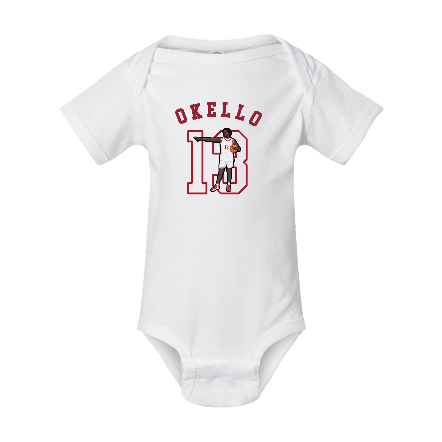 Baby Onesie — Shirsey Arch in White