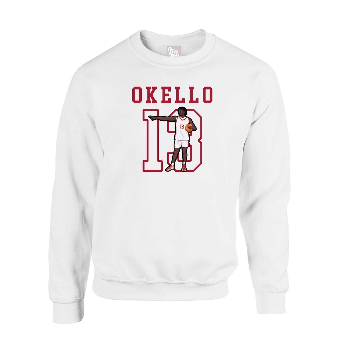 Fleece Crew — Shirsey in White