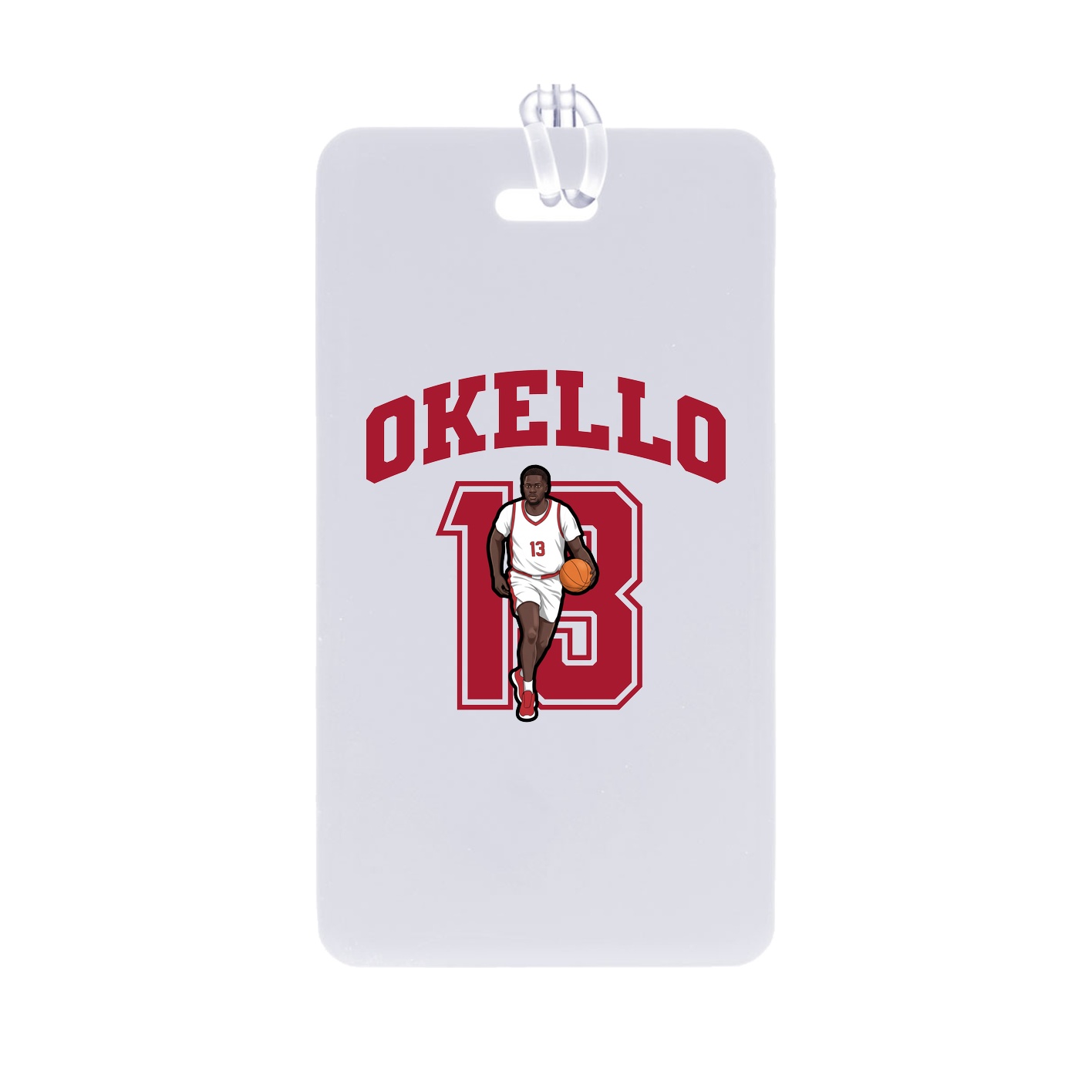Bag Tag — Number in Classic