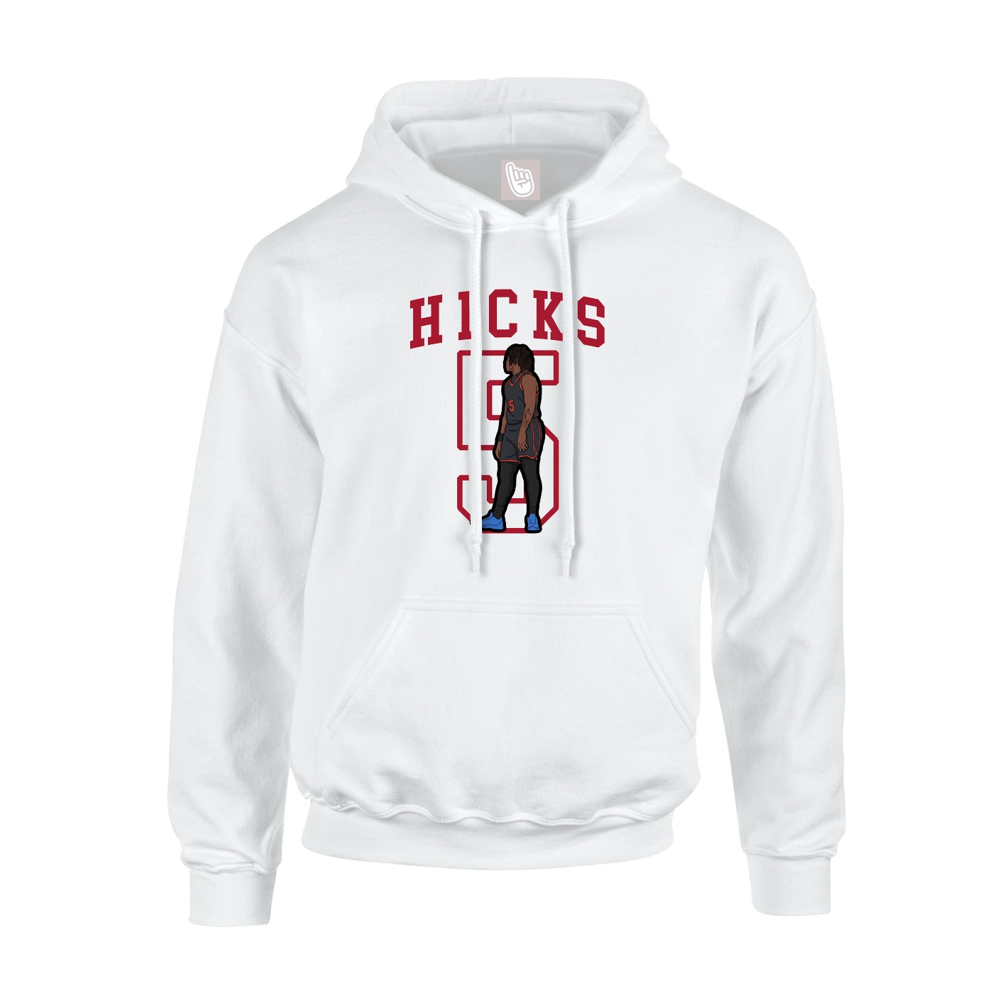 Hoodie — Shirsey in White