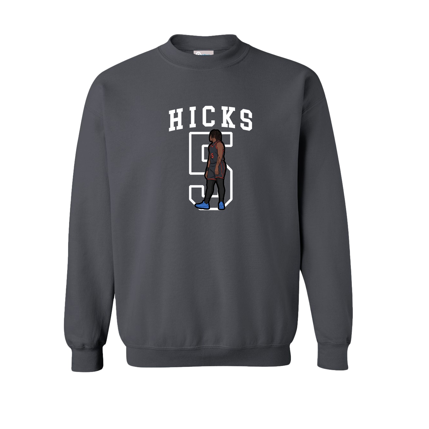 Fleece Crew — Shirsey in Grey
