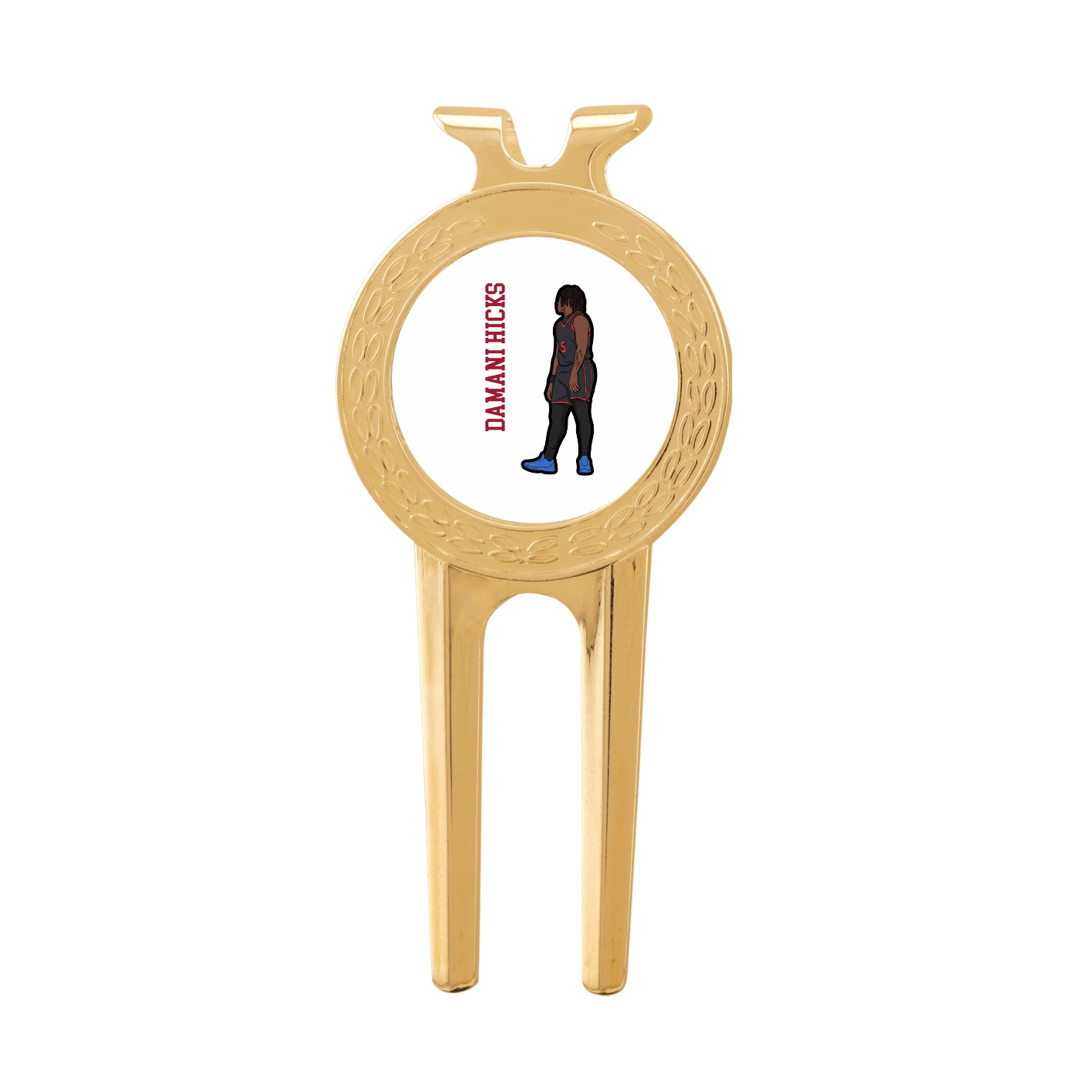Divot Tool with Ball Marker — Name Vertical in Classic