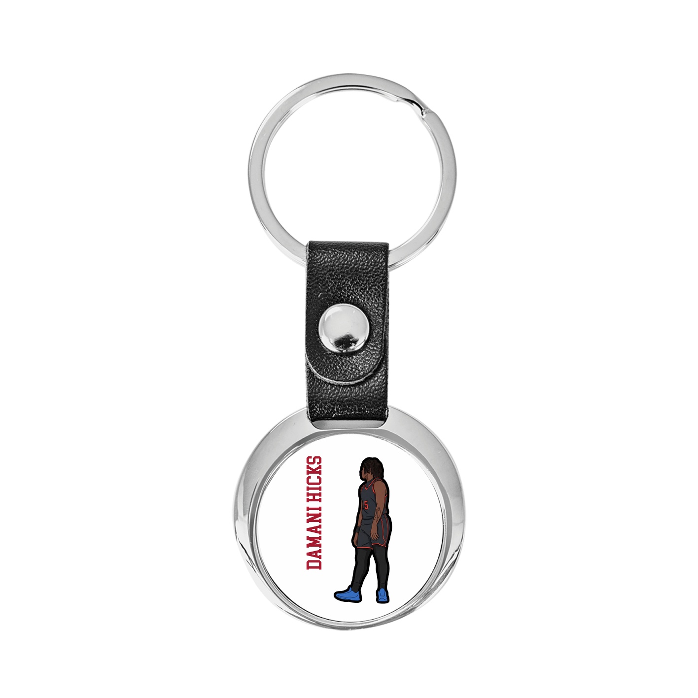 Key Chain — Name Vertical in Classic