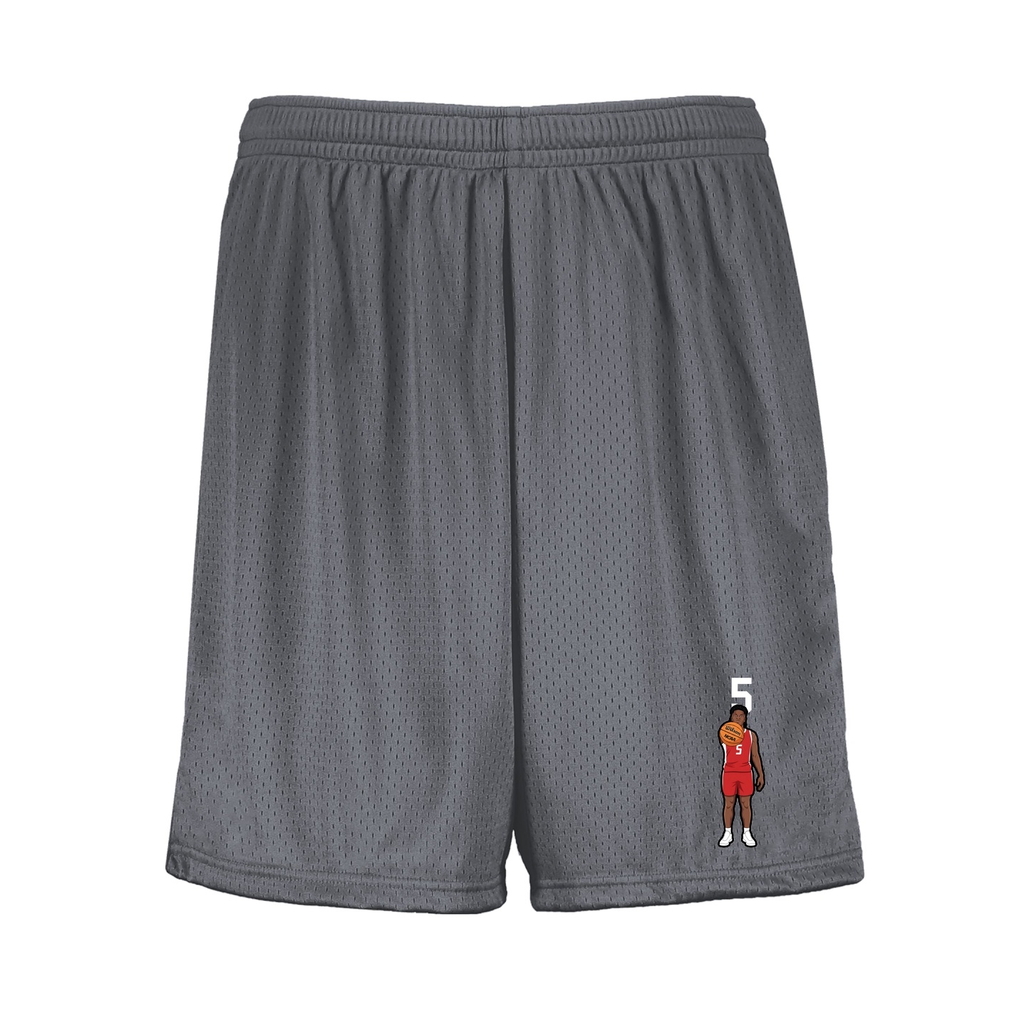 Shorts — Number Top in Grey