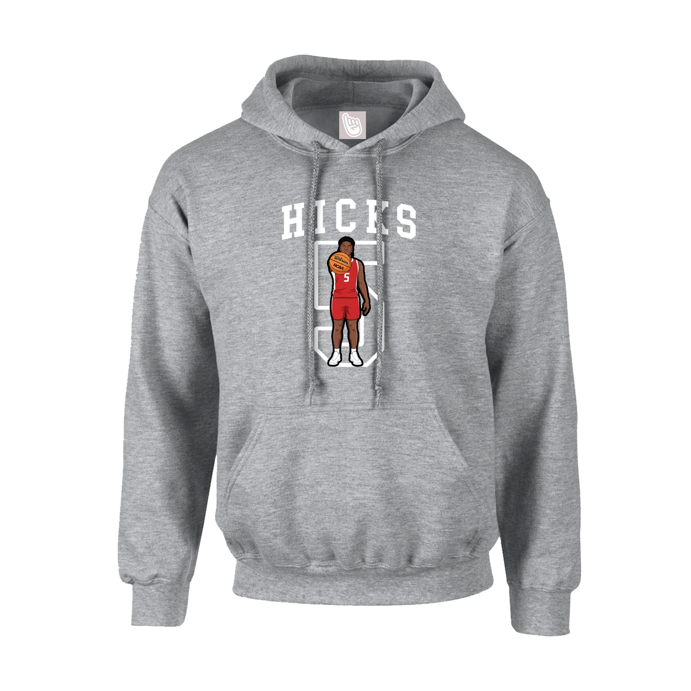 Hoodie — Shirsey in Grey