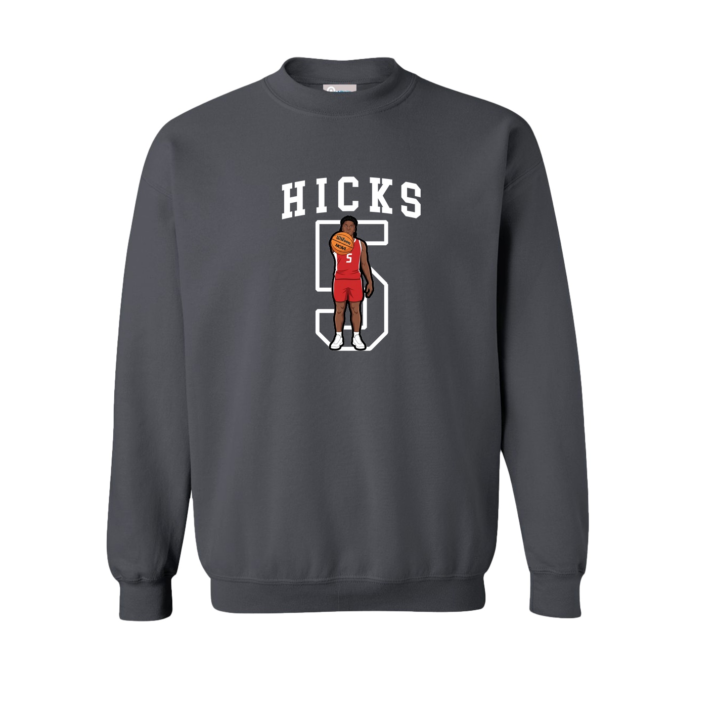 Fleece Crew — Shirsey in Grey