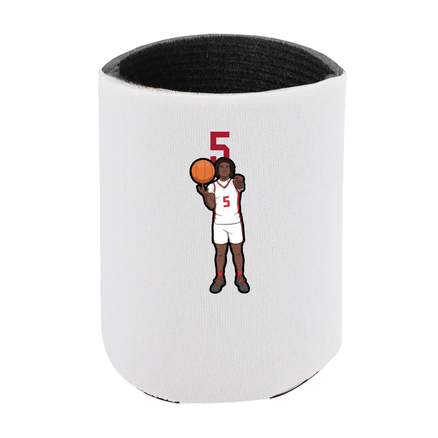 Can Holder — Number Top in White