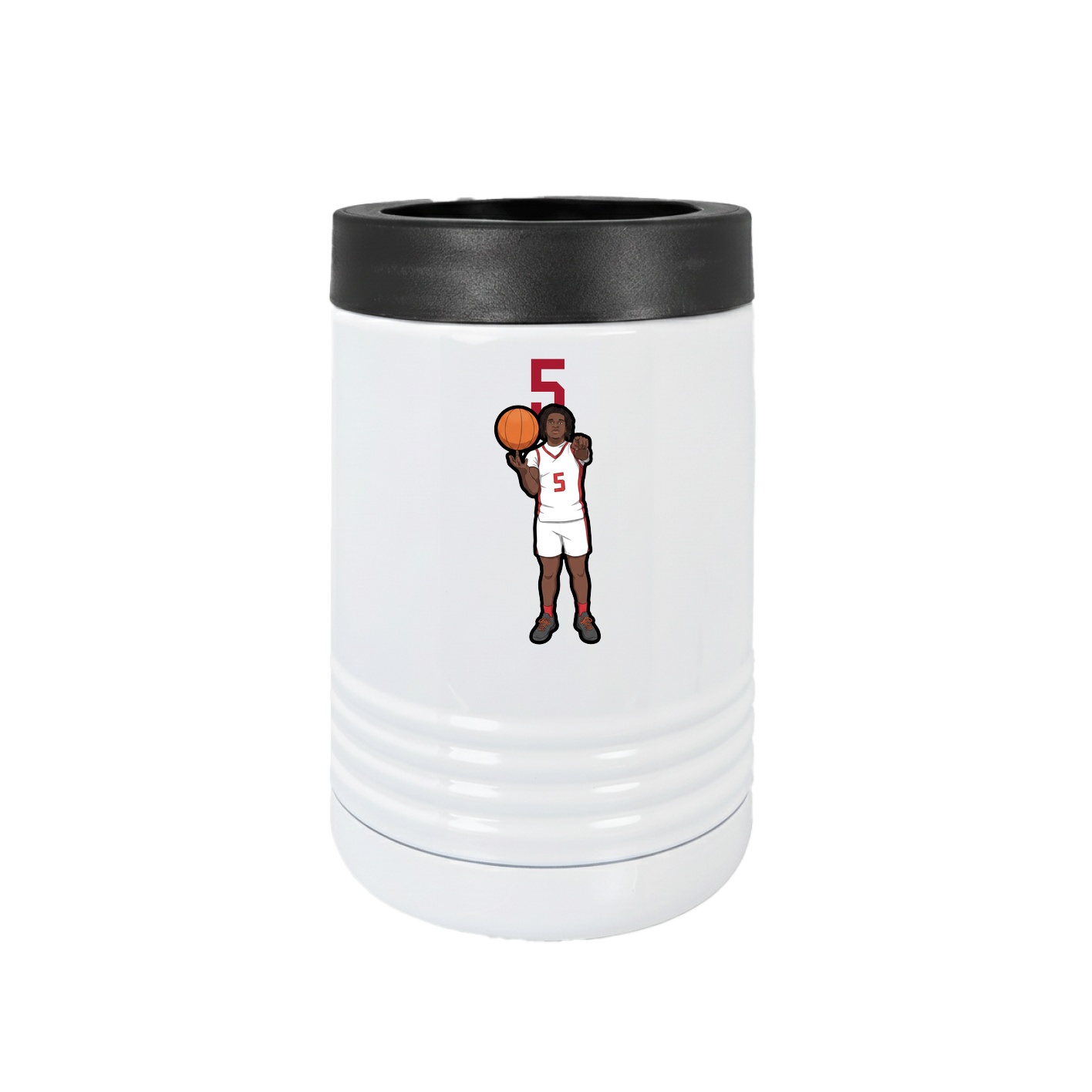 Beverage Holder — Number Top in White