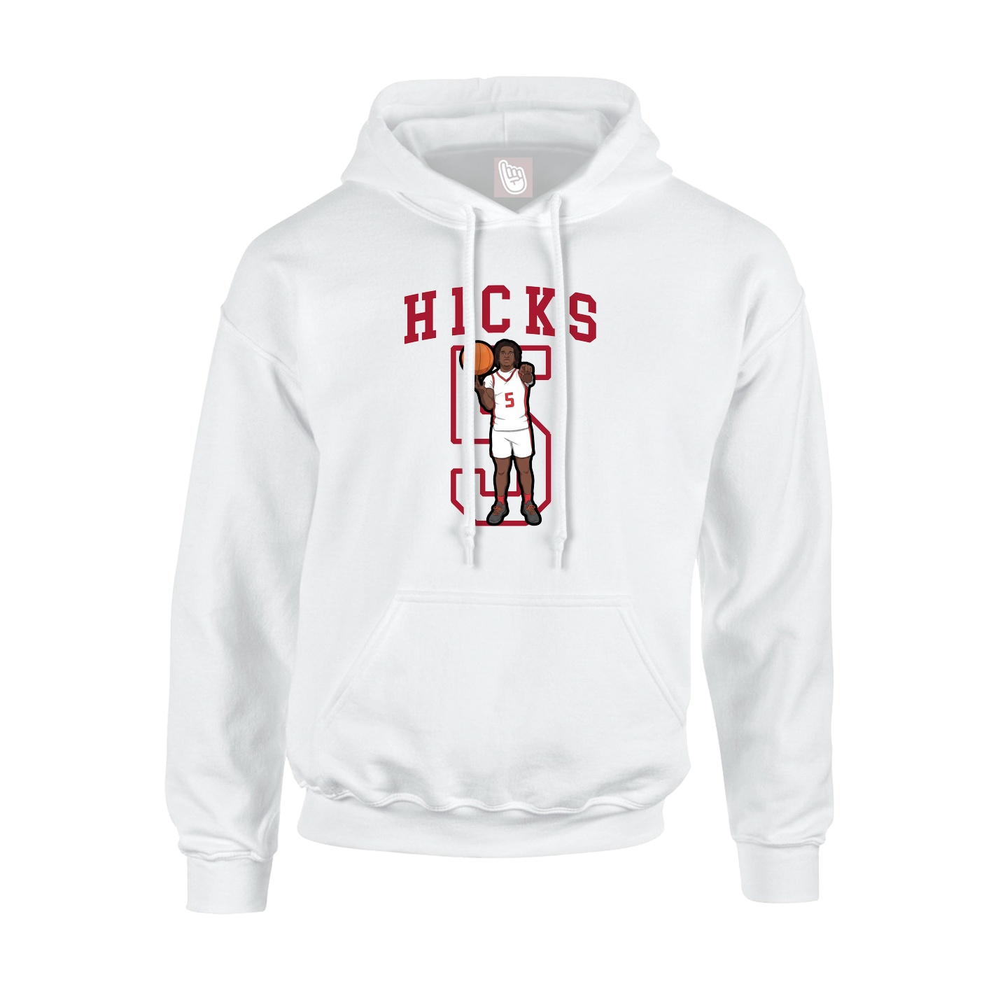 Hoodie — Shirsey in White