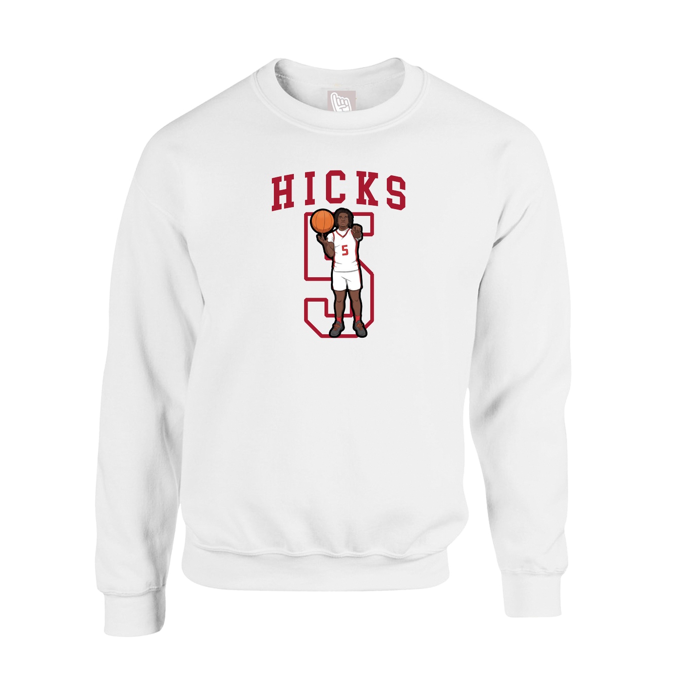Fleece Crew — Shirsey in White