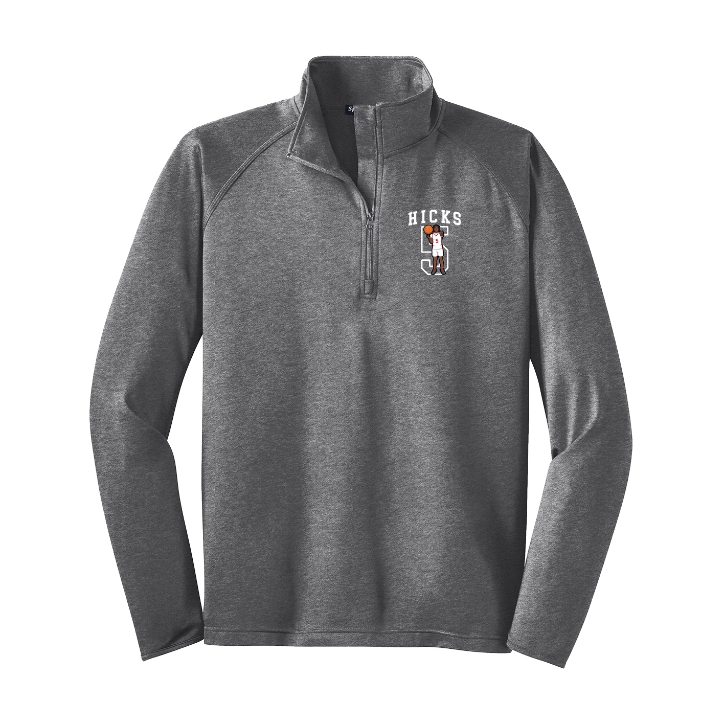 Q-Zip Pullover — Shirsey in Grey