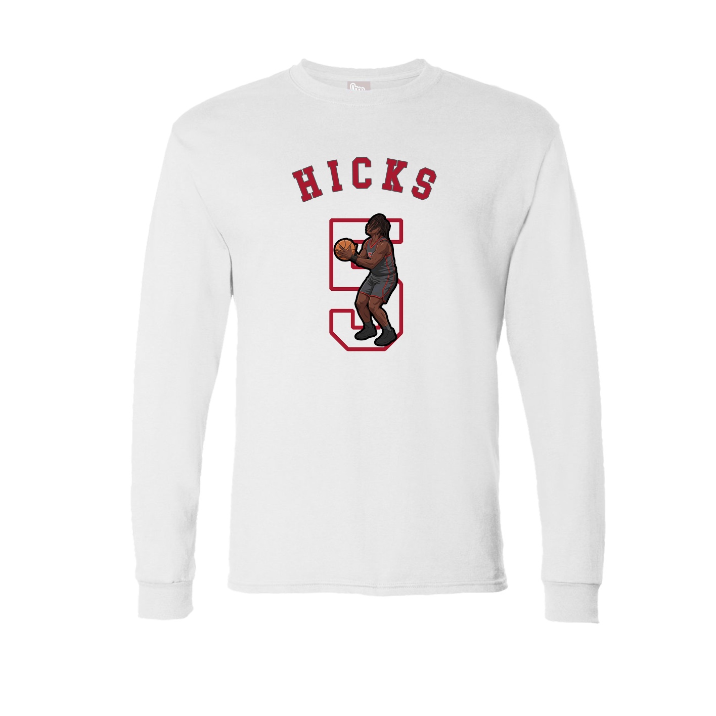 Long Sleeve Tee — Shirsey Arch in White