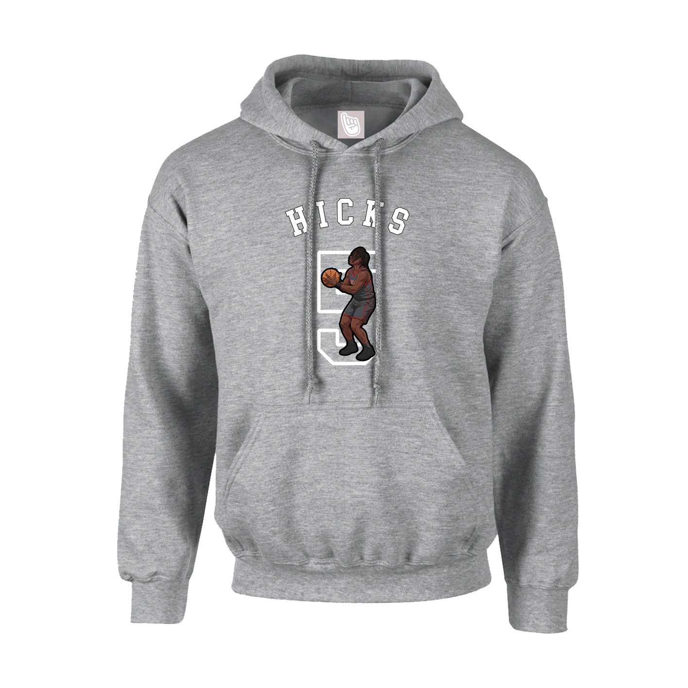 Youth Hoodie — Shirsey Arch in Grey