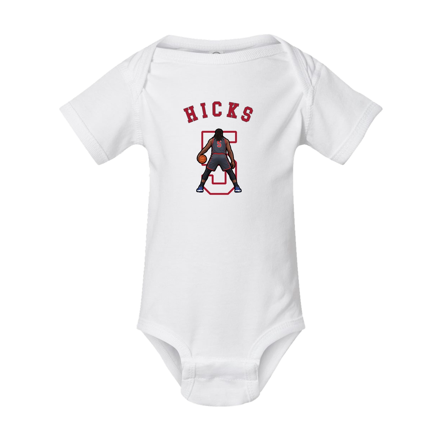 Baby Onesie — Shirsey Arch in White