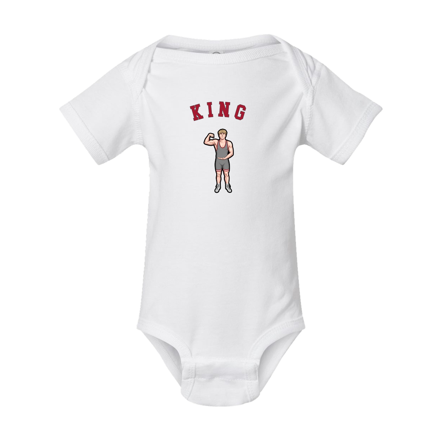 Baby Onesie — Shirsey Arch in White