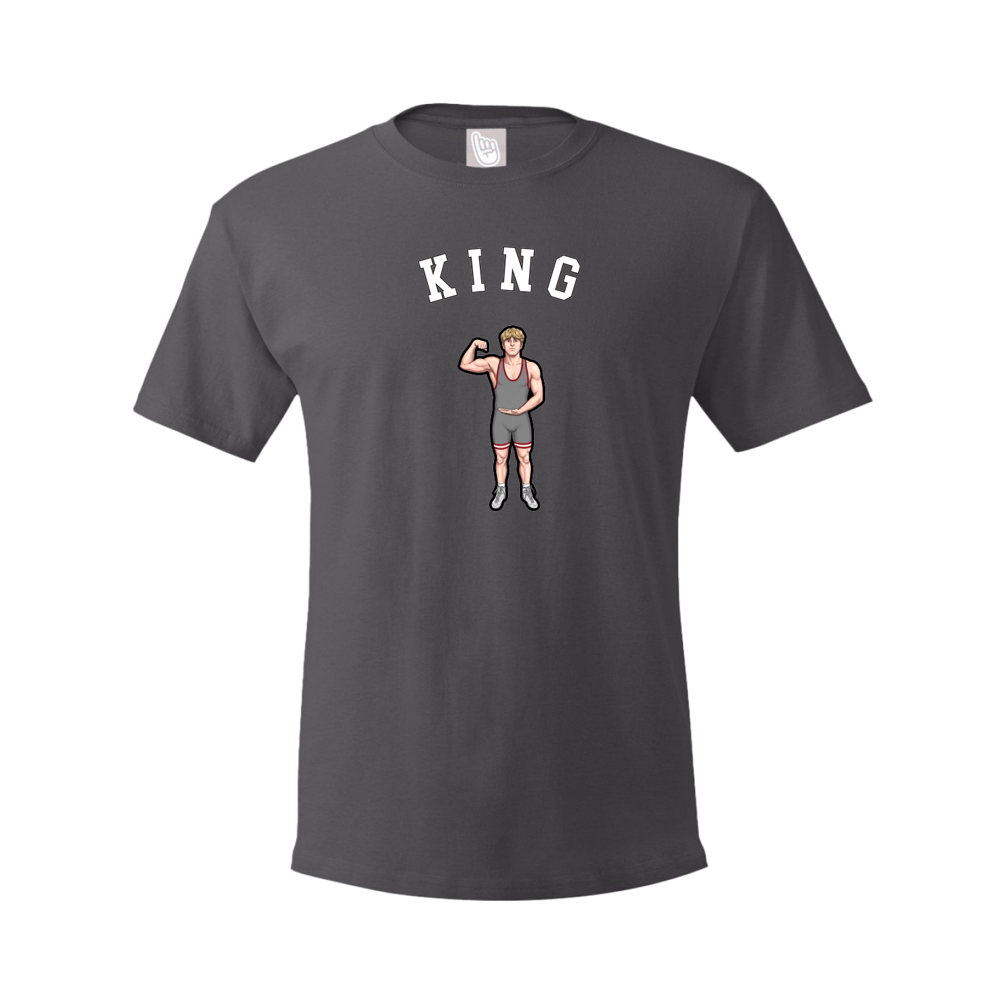 Youth Tee — Shirsey Arch in Grey