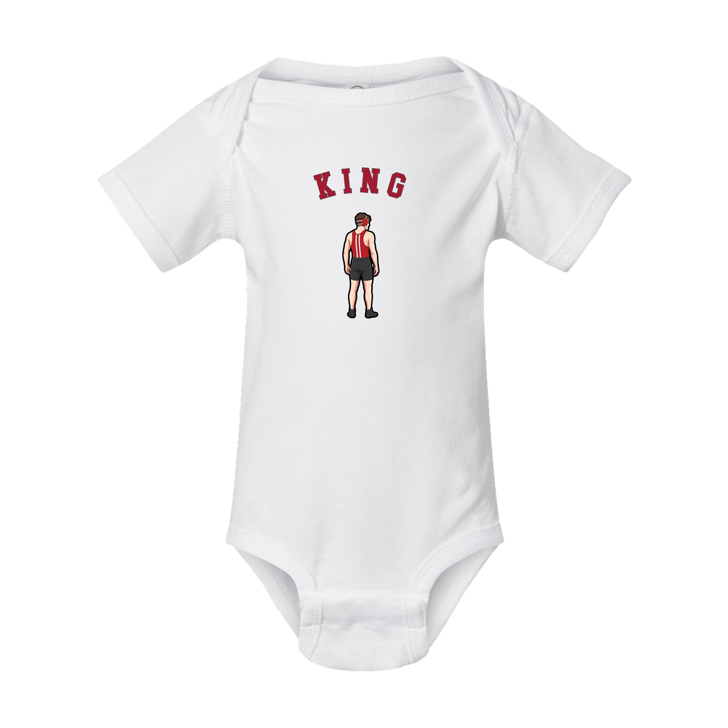 Baby Onesie — Shirsey Arch in White