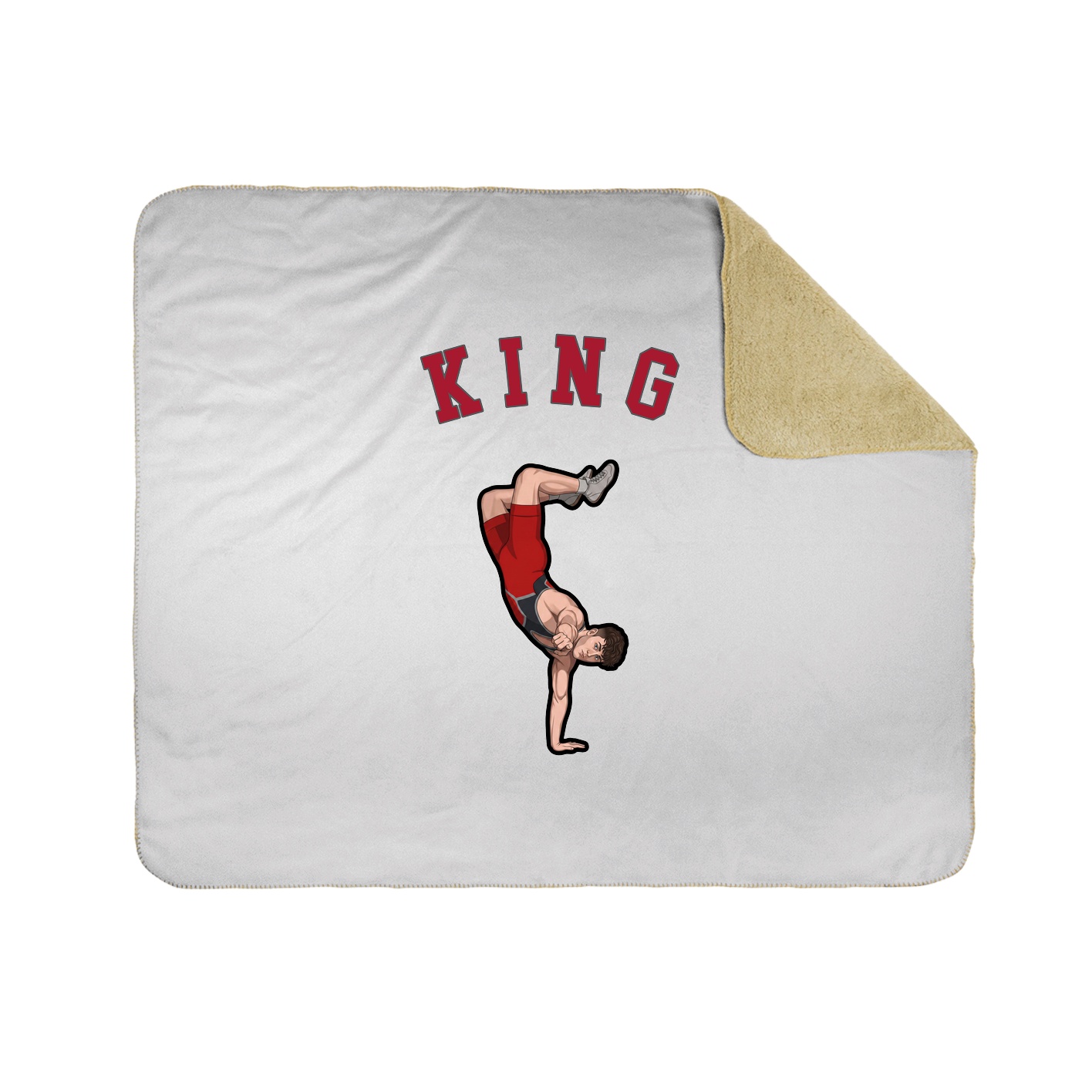 Throw Blanket — Shirsey Arch in White