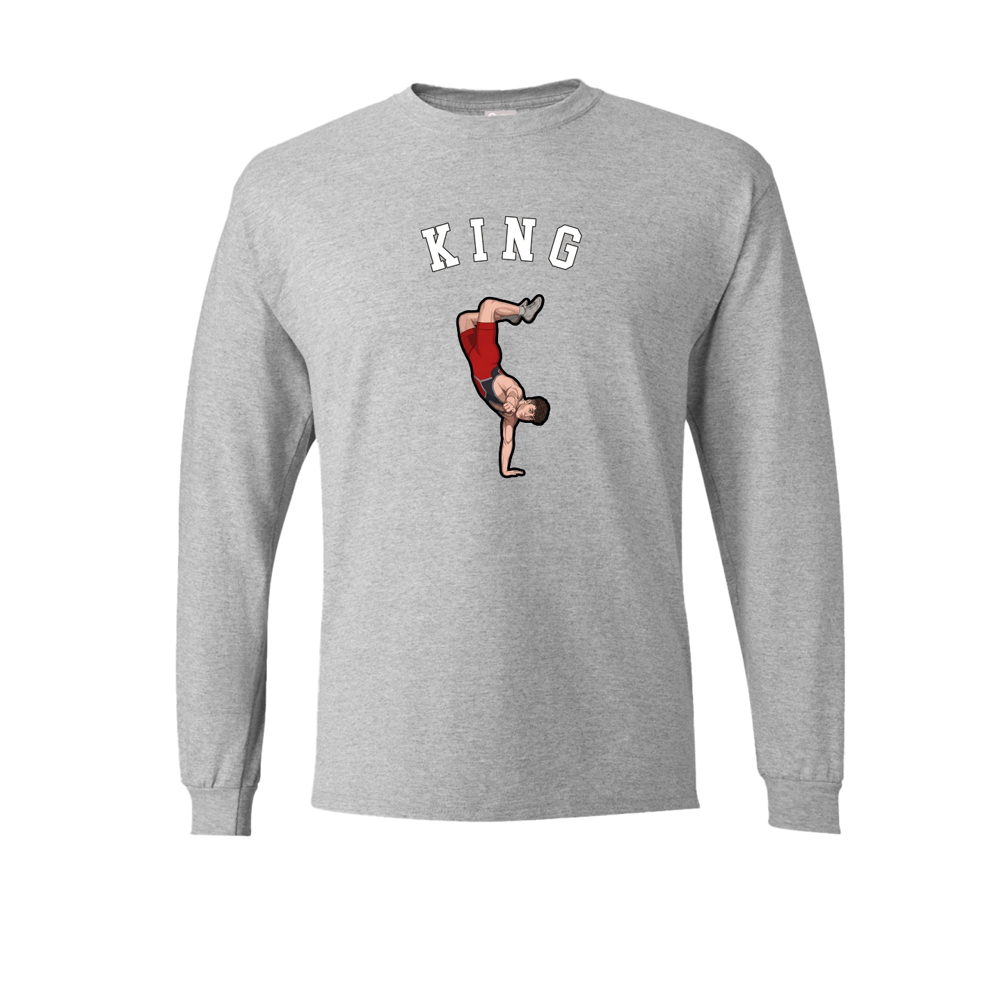 Long Sleeve Tee — Shirsey Arch in Grey