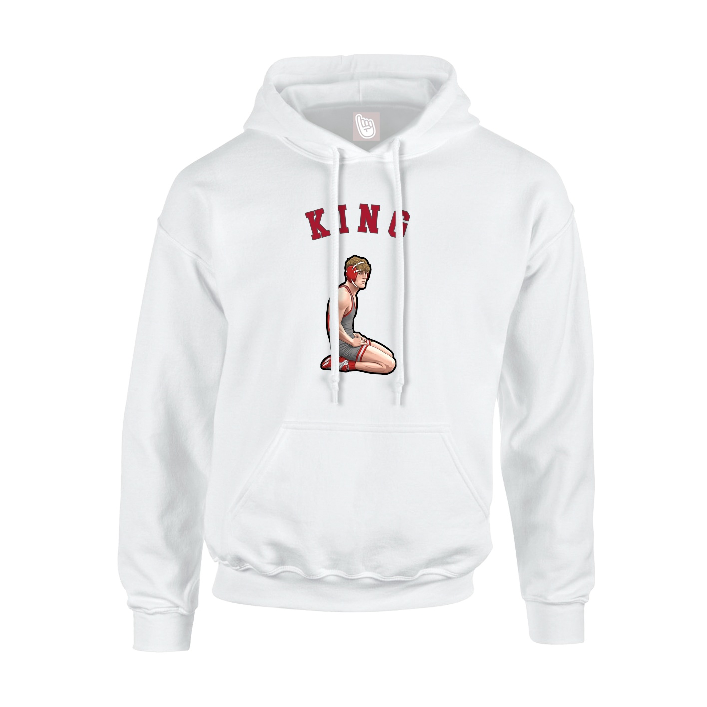 Hoodie — Shirsey Arch in White