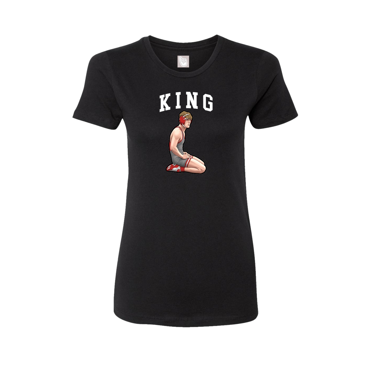 Fitted Women's Tee — Shirsey in Black