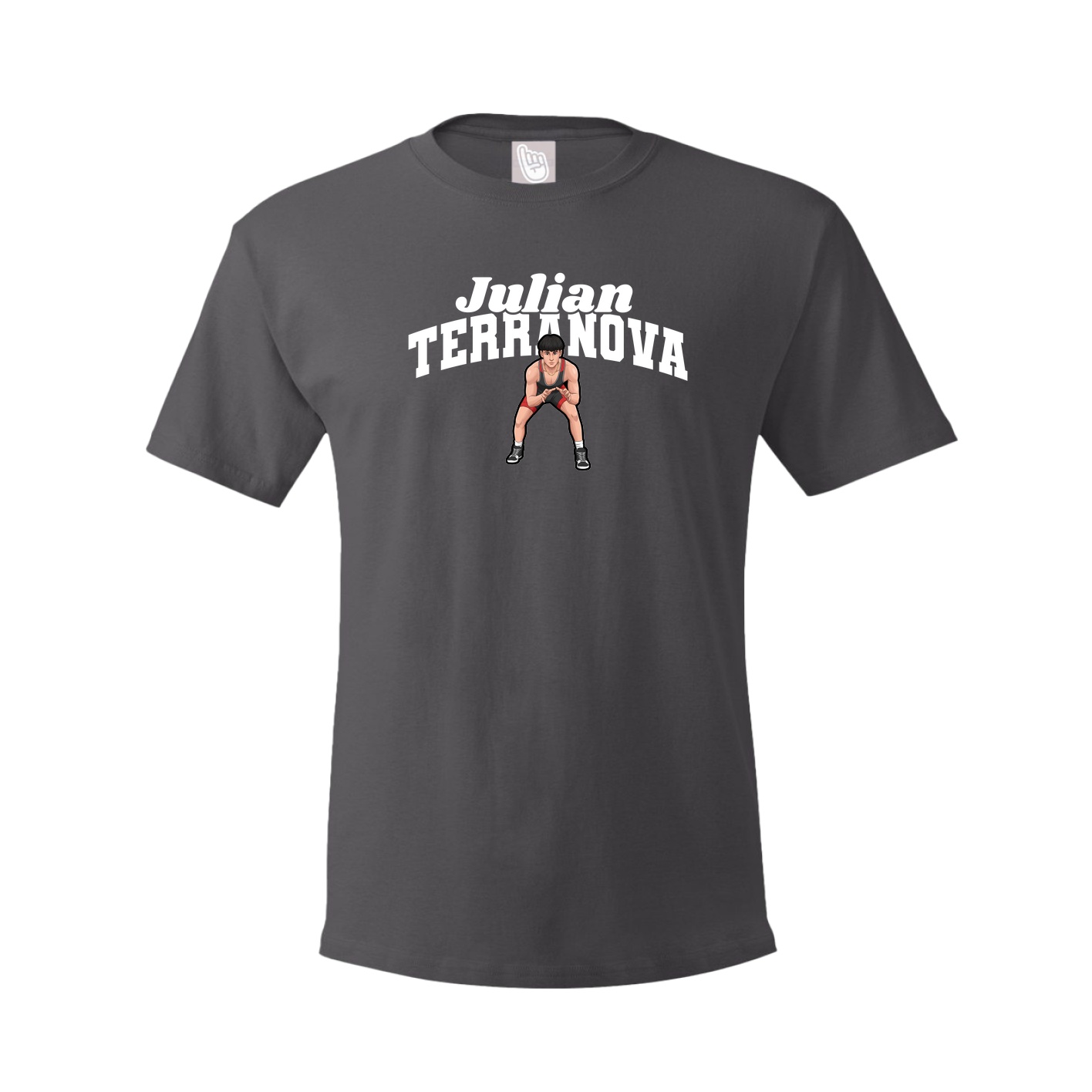 Tee — Signature Arch in Grey