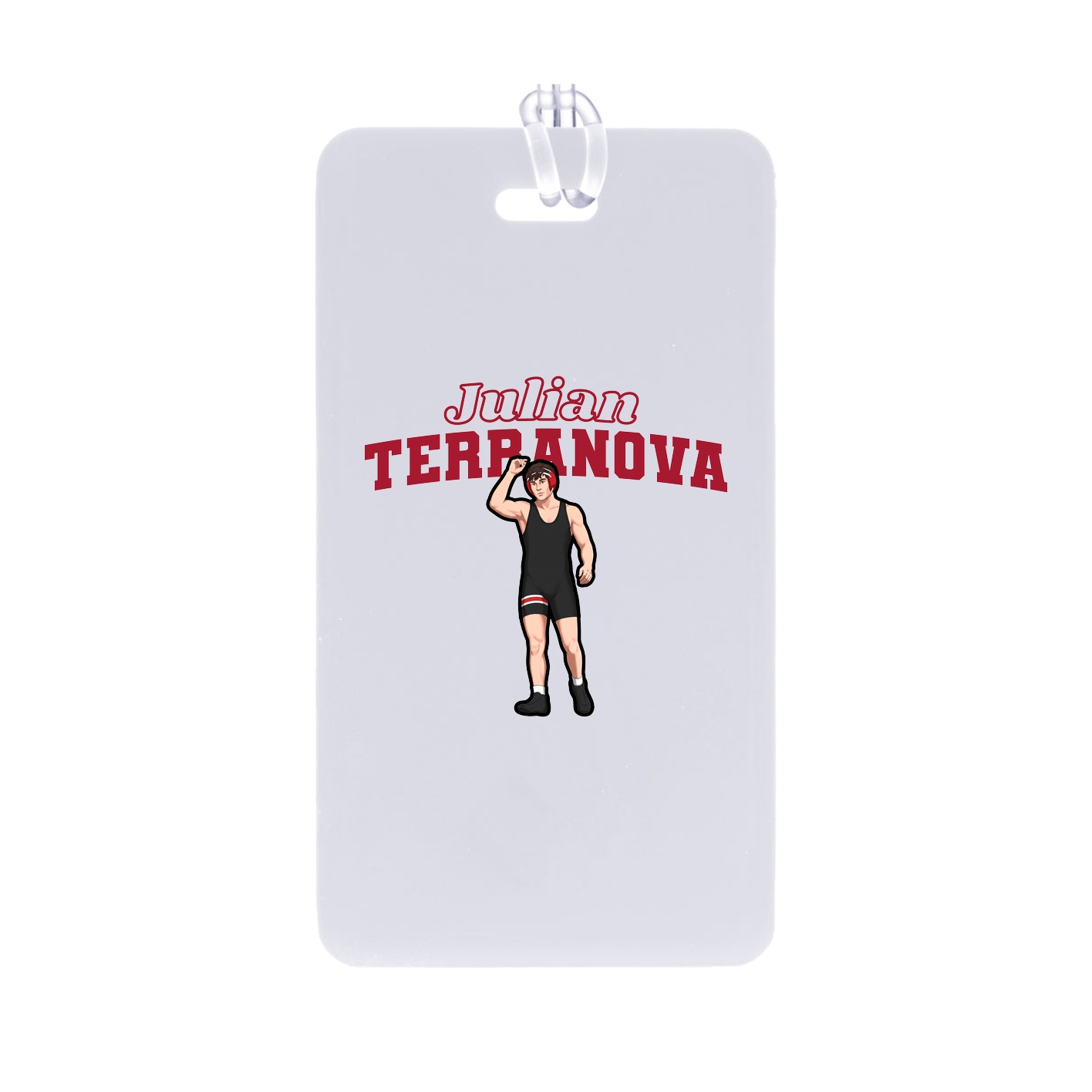 Bag Tag — Name Arch in Classic