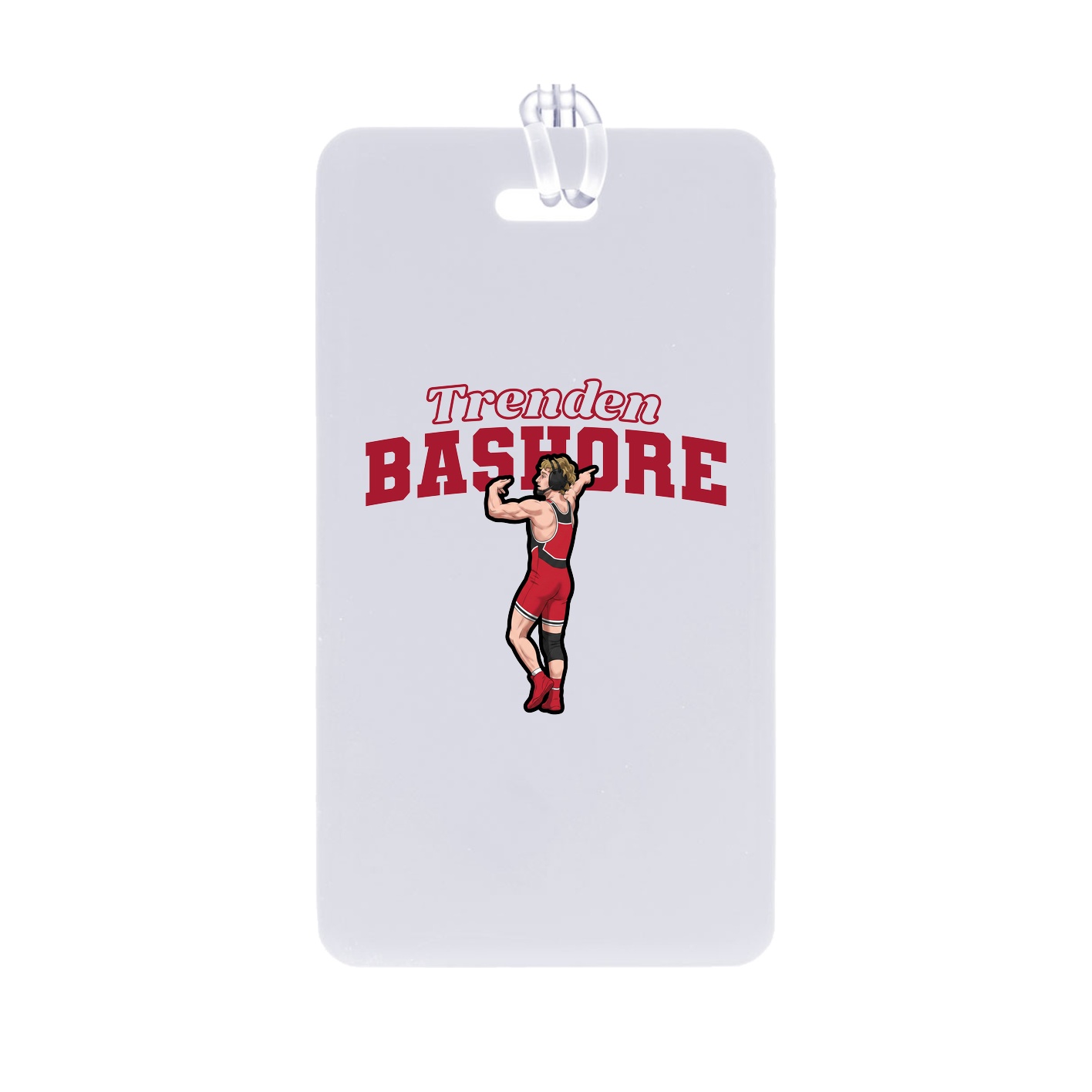 Bag Tag — Name Arch in Classic