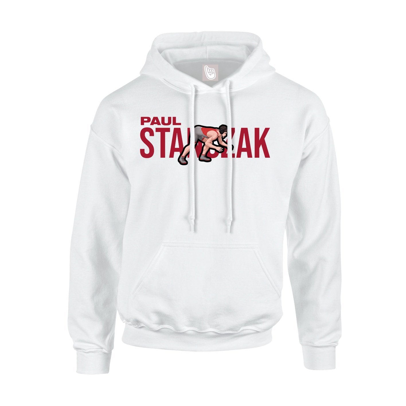 Hoodie — Player Name in White