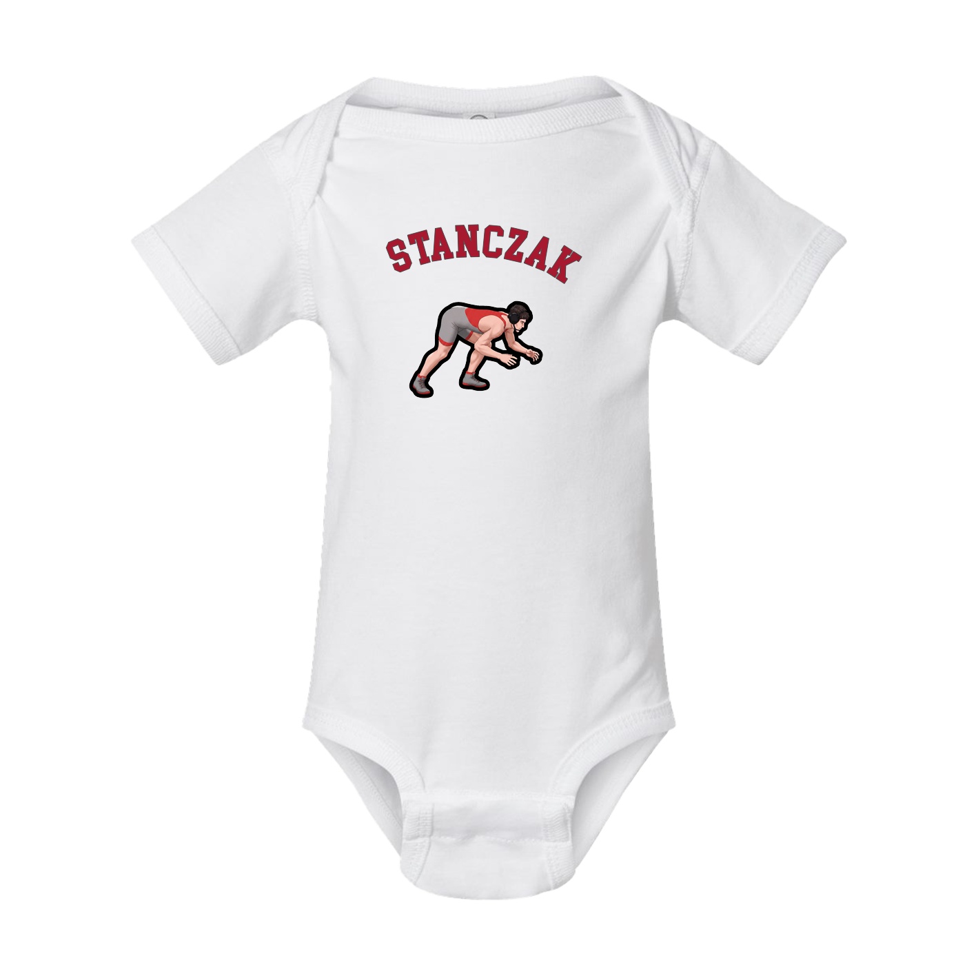 Baby Onesie — Shirsey Arch in White