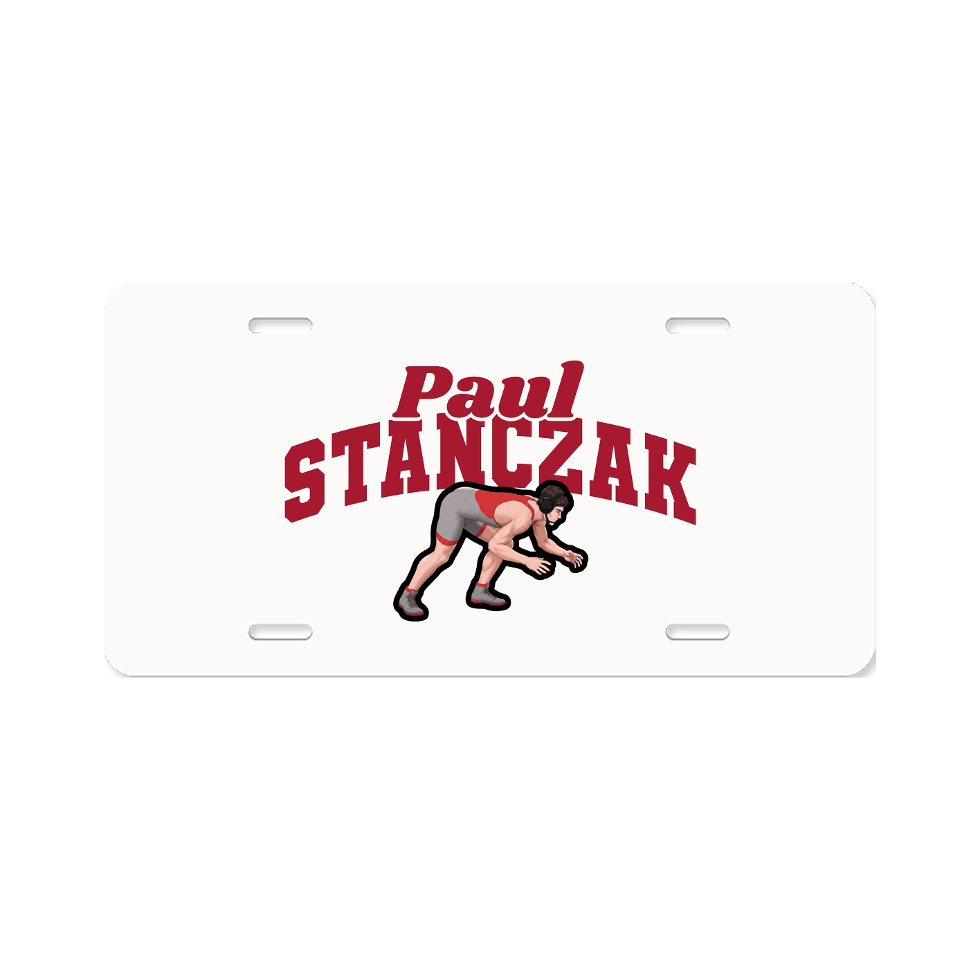 License Plate — Signature Arch in Classic