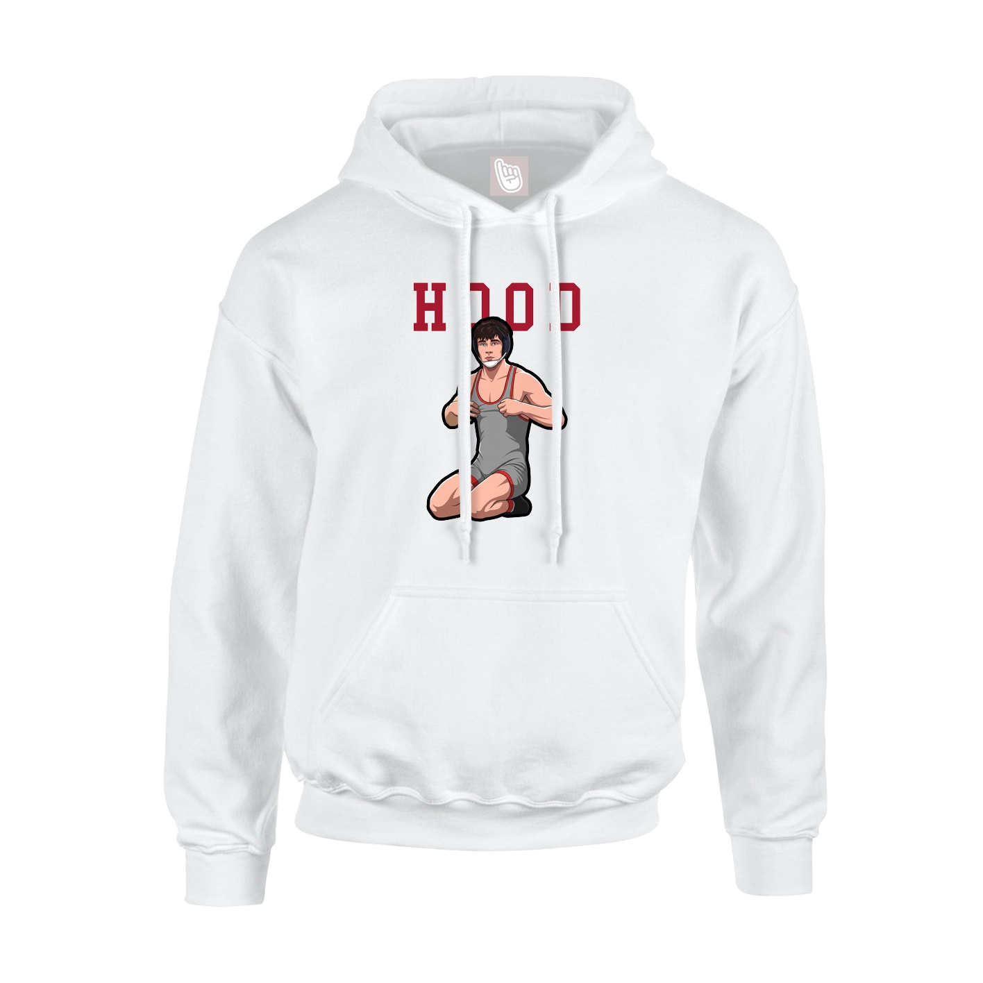 Youth Hoodie — Classic in White