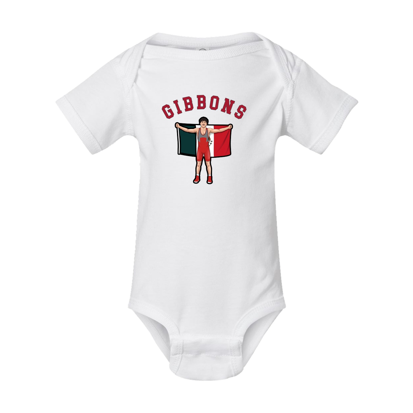 Baby Onesie — Shirsey Arch in White
