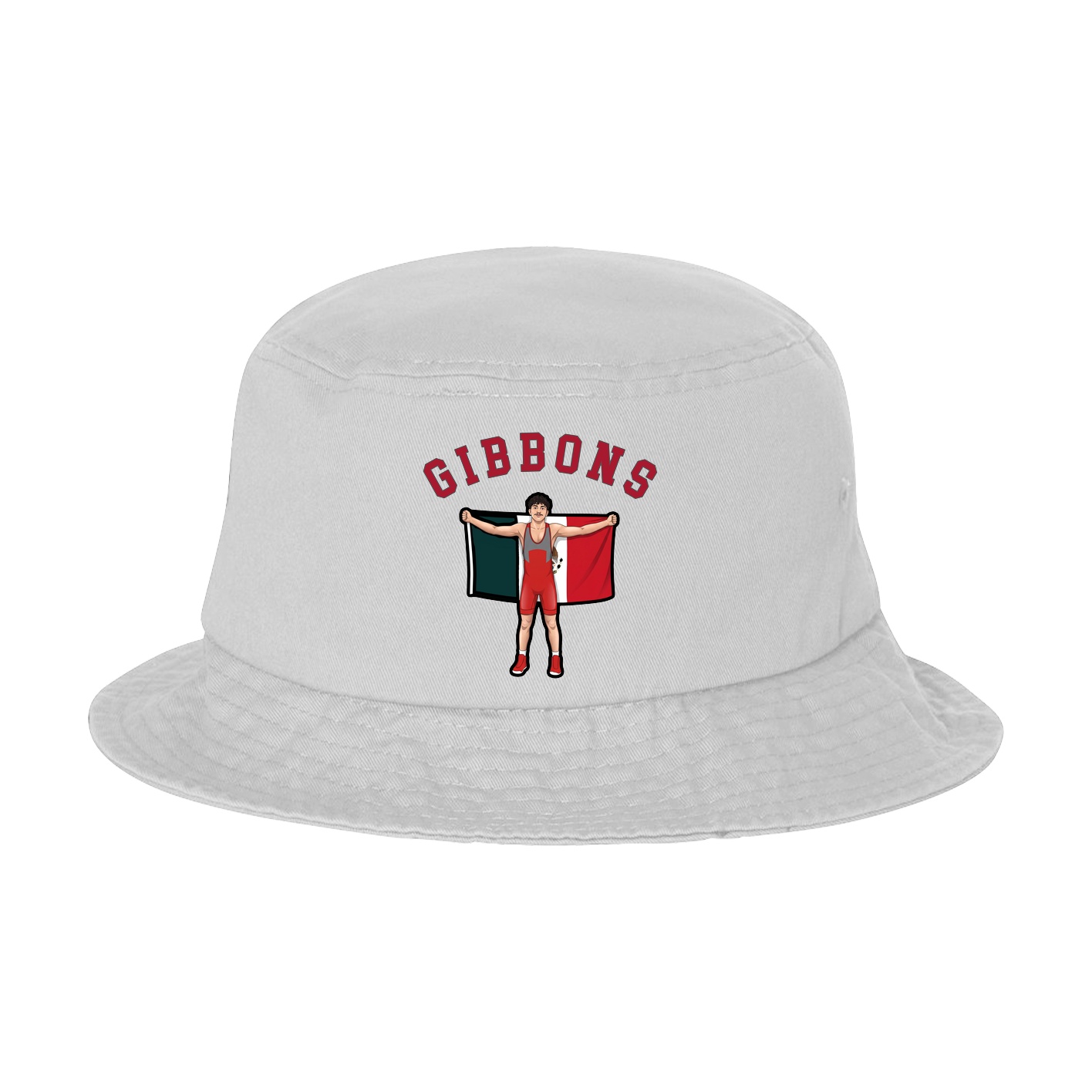 Bucket Cap — Shirsey Arch in White
