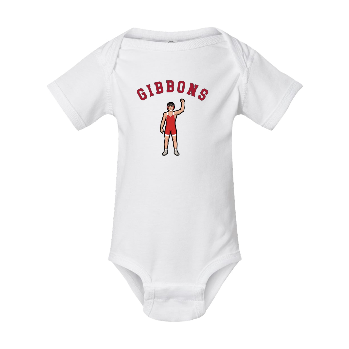 Baby Onesie — Shirsey Arch in White