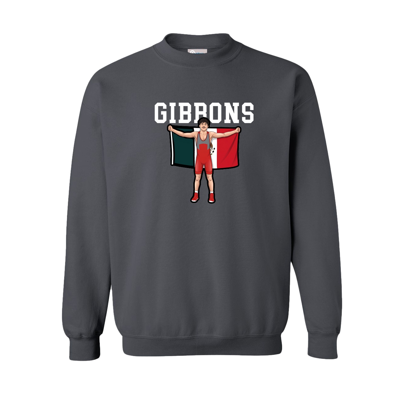 Fleece Crew — Shirsey in Grey