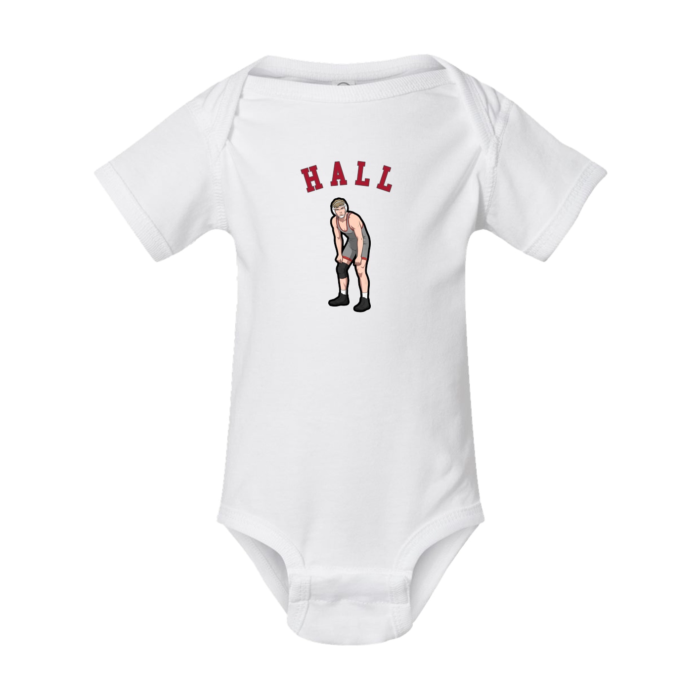 Baby Onesie — Shirsey Arch in White