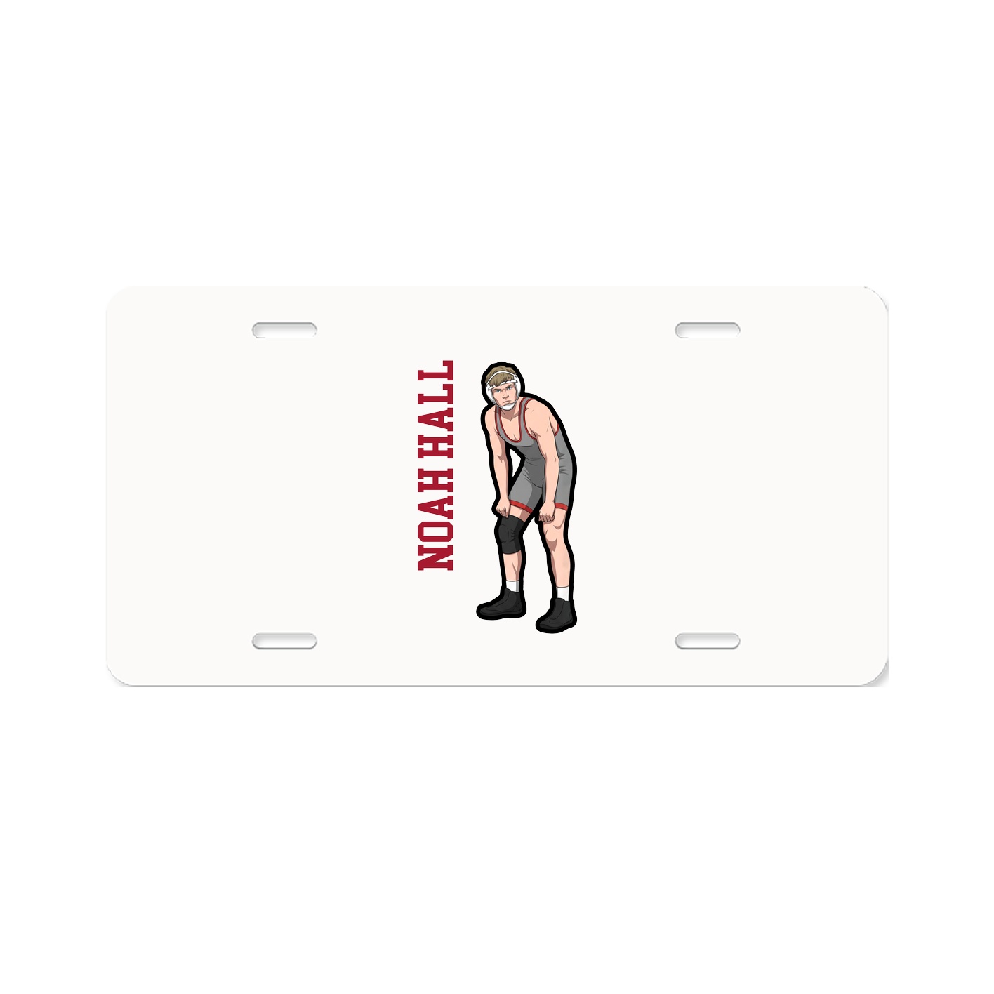 Aluminum License Plate