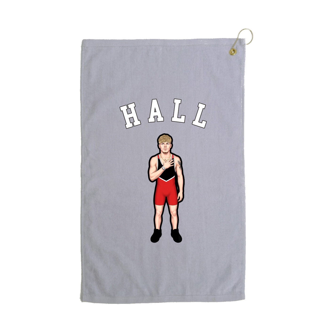 Golf Towel — Shirsey Arch in Grey