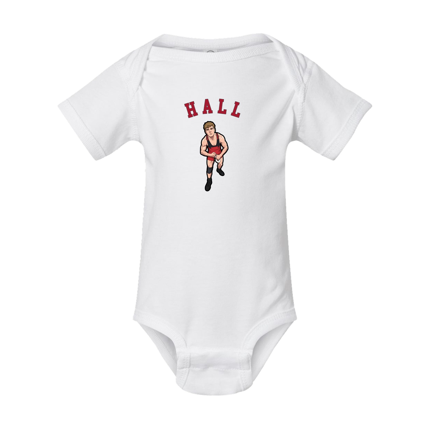 Baby Onesie — Shirsey Arch in White