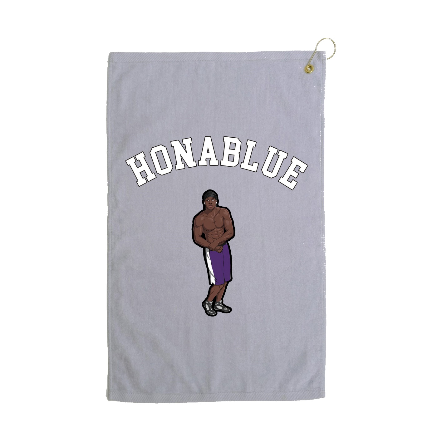 Golf Towel — Shirsey Arch in Grey