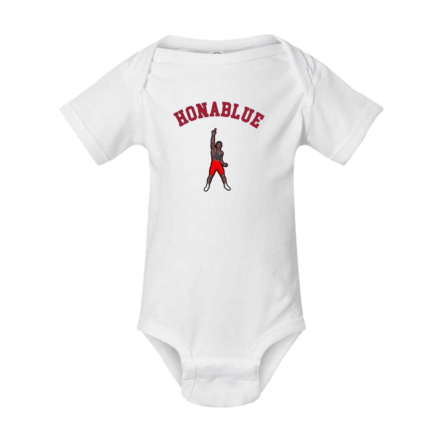 Baby Onesie — Shirsey Arch in White
