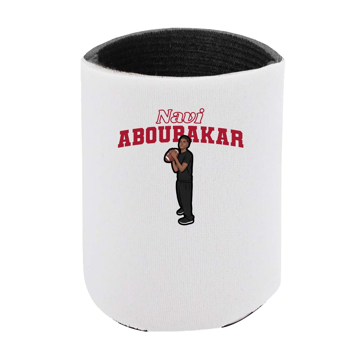 Can Holder — Name Arch in White