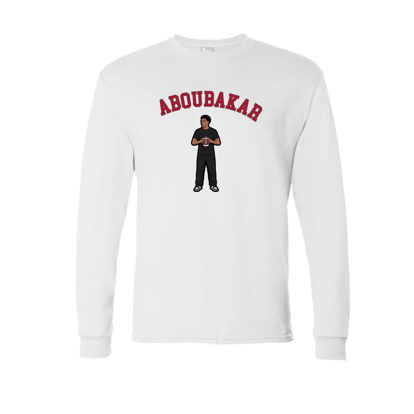 Long Sleeve Tee — Shirsey Arch in White