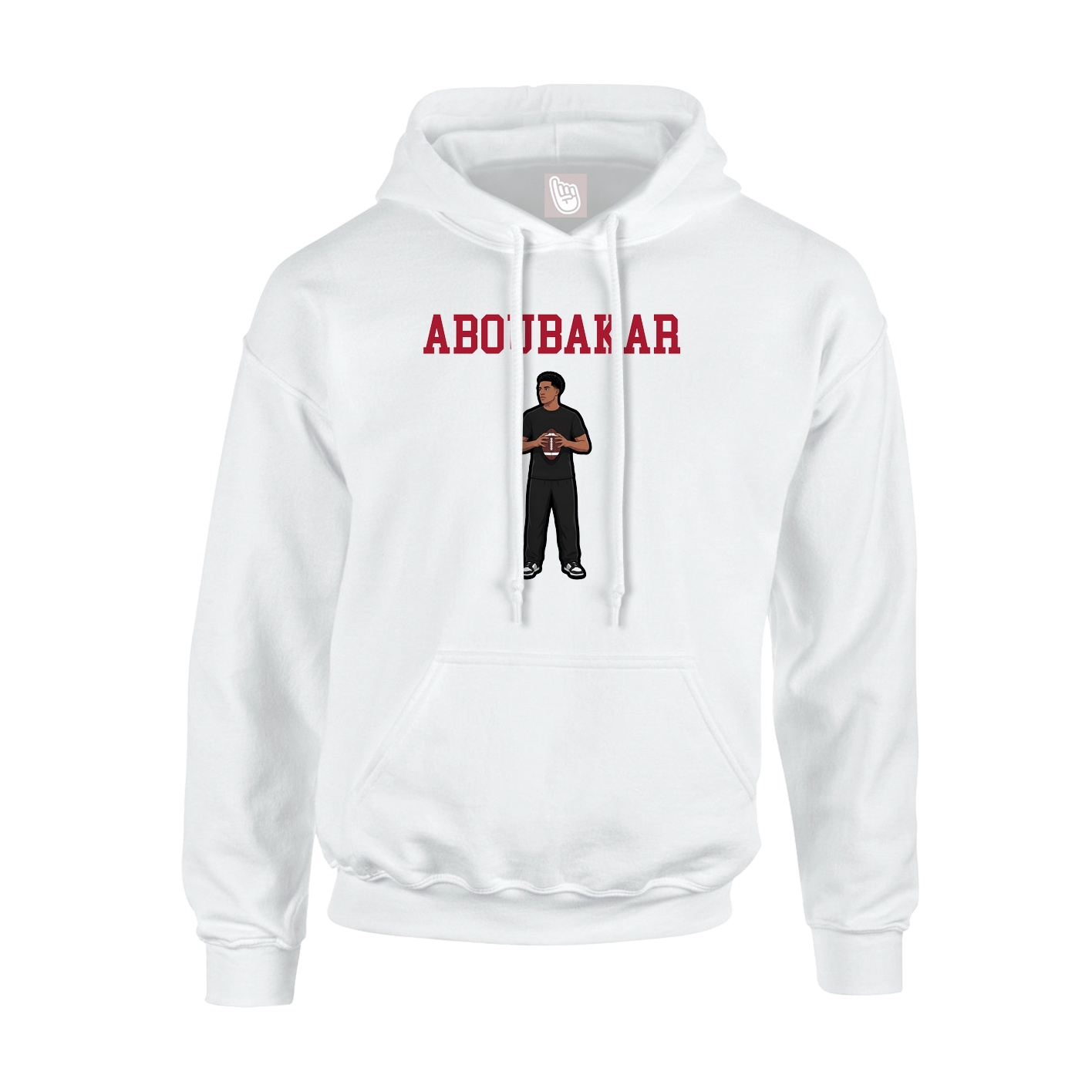 Youth Hoodie — Shirsey in White