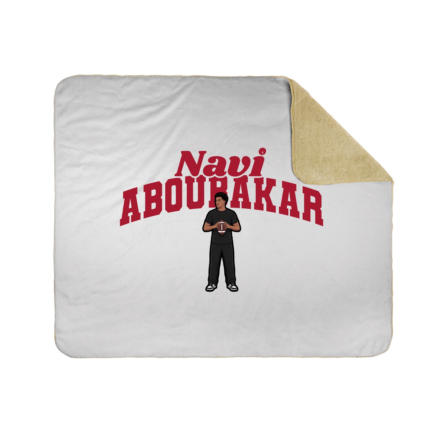 Throw Blanket — Signature Arch in White