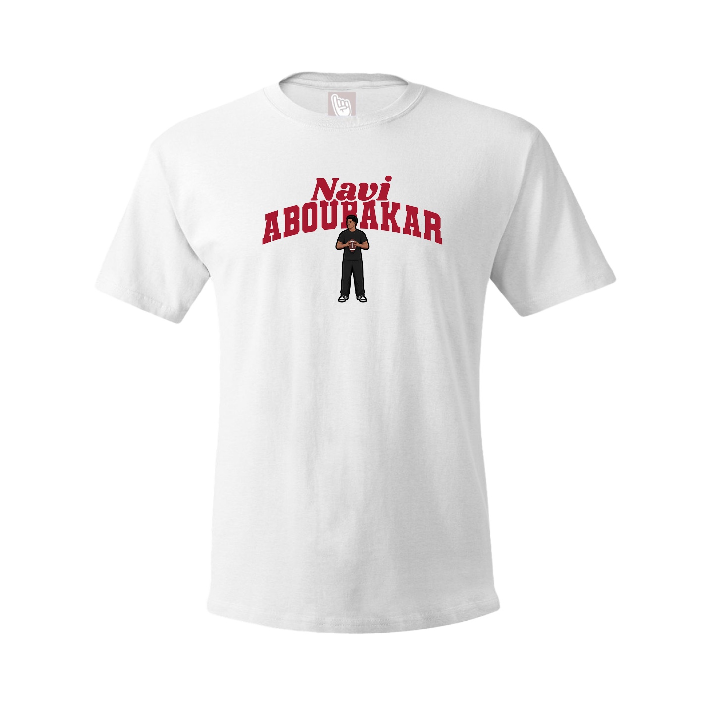 Youth Tee — Signature Arch in White
