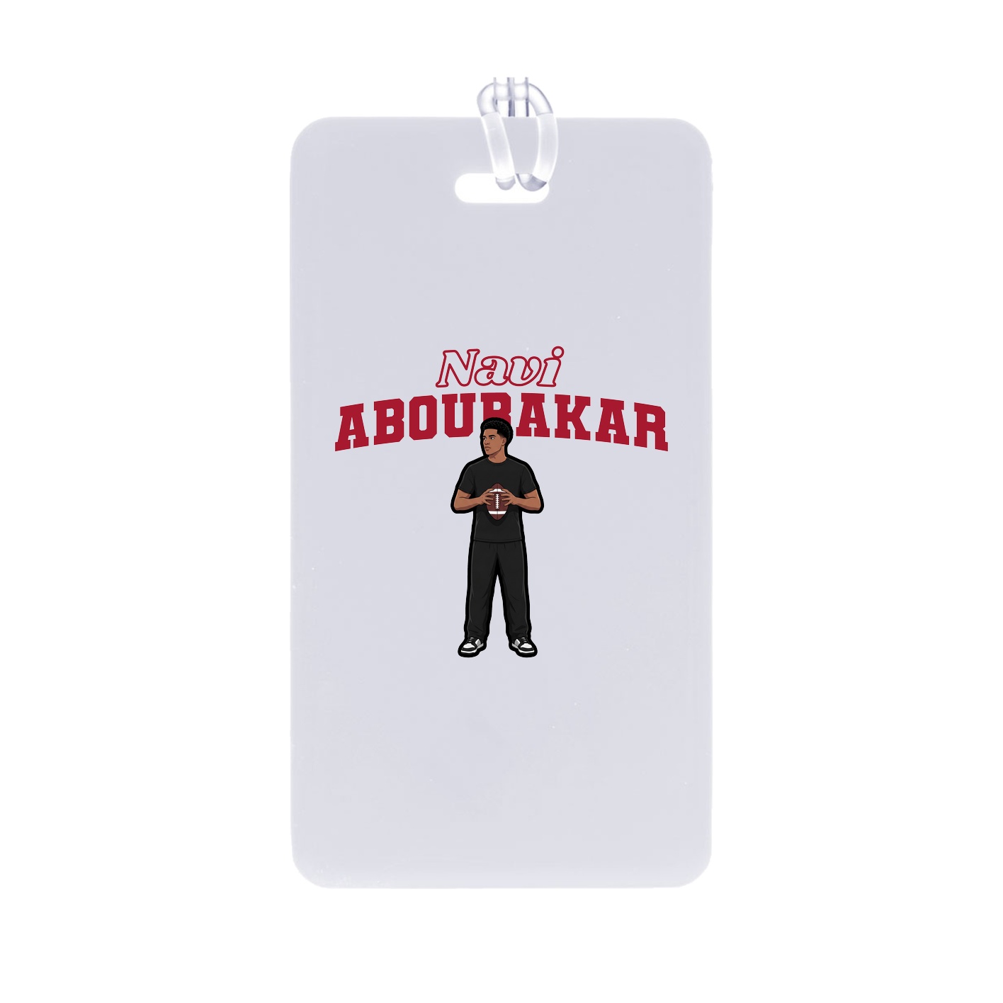 Bag Tag — Name Arch in Classic