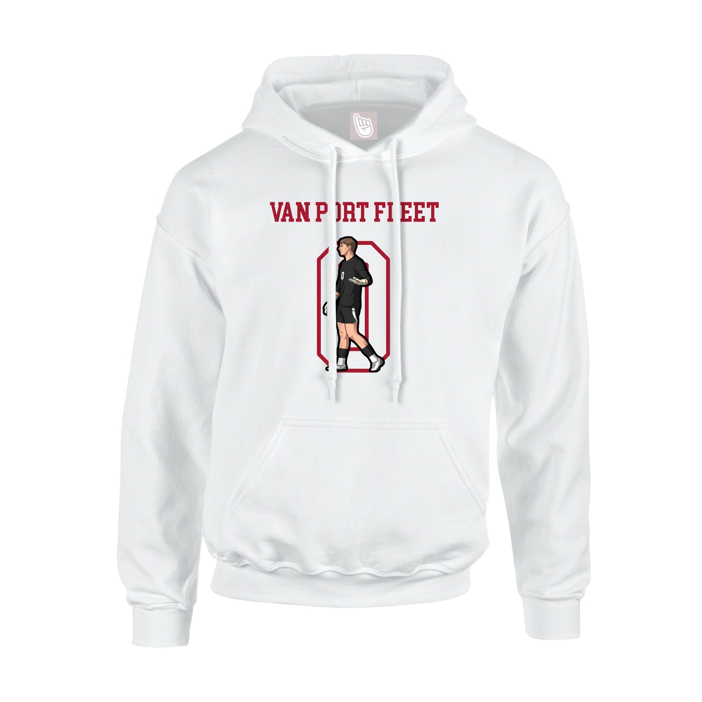 Youth Hoodie — Shirsey in White